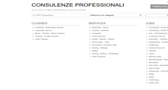 Desktop Screenshot of consulenzeprofessionali.com