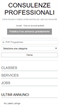 Mobile Screenshot of consulenzeprofessionali.com