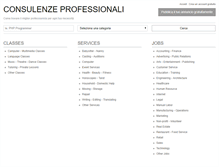 Tablet Screenshot of consulenzeprofessionali.com
